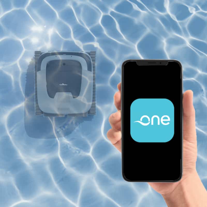 image du robot avec l application mobile